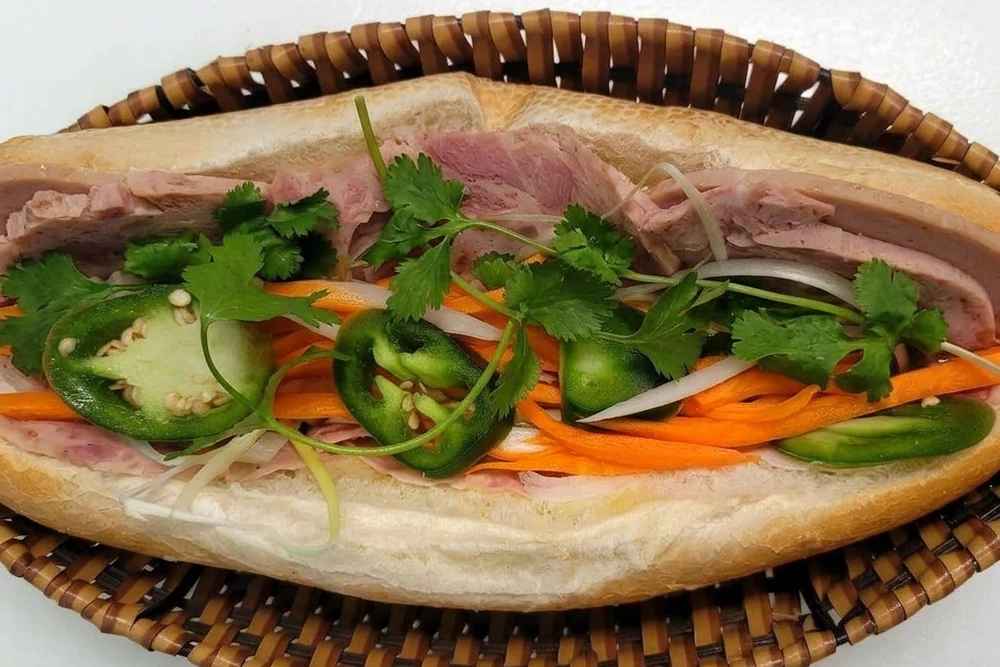 Cold Cut Meat Subs - Vietnamese sub with pork bologna at Viet To Go Subs in Calgary NE
