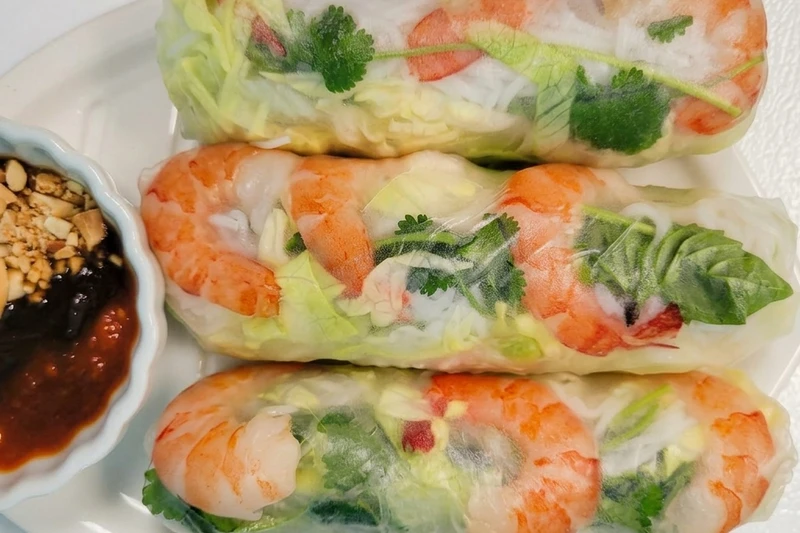 Shrimp Salad Rolls at Viet To Go Subs in Calgary NE